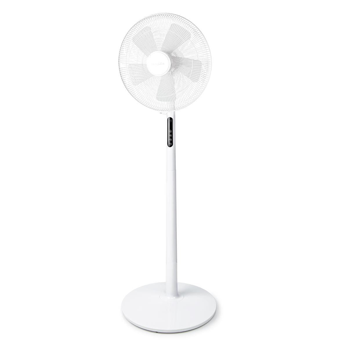 Nedis Stand Fan Diameter 40cm 3-Speed Oscillation 45W LED Display Shut-off timer - FNST16CWT40