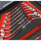 Sealey Premier Deep Offset Spanner Set with Tool Tray 8pc TBT51
