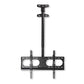 Nedis Full Motion TV Ceiling Mount 42-65" Max 45 kg Adjustable Height TVCM1350BK