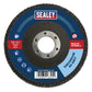 Sealey Flap Disc Zirconium 115mm 22mm Bore 40Grit FD11540