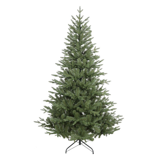 Dellonda Artificial 7ft/210cm Hinged Christmas Tree with 1000+ PE/PVC Tips - DH46 DH46