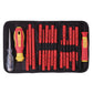 Draper 18 Pc VDE Insulated Interchangeable Blade Screwdriver Set Tool Roll 05776