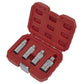 Sealey Spark Plug Socket Set 4pc 3/8"Sq Drive AK6556