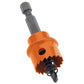 Draper Expert 19mm Bi-Metal Holesaw use with Impact Driver Pilot Drill/Arbor Set - 34983