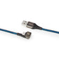 Nedis USB Cable USB 2.0 USB-A Male USB Type-C Male 480 Mbps Gold Plated 1m Round - GCTB60600BK10