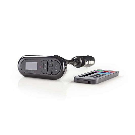 Nedis Car FM Transmitter Bluetooth® microSD Card Slot Handsfree Calling - CATR100BK