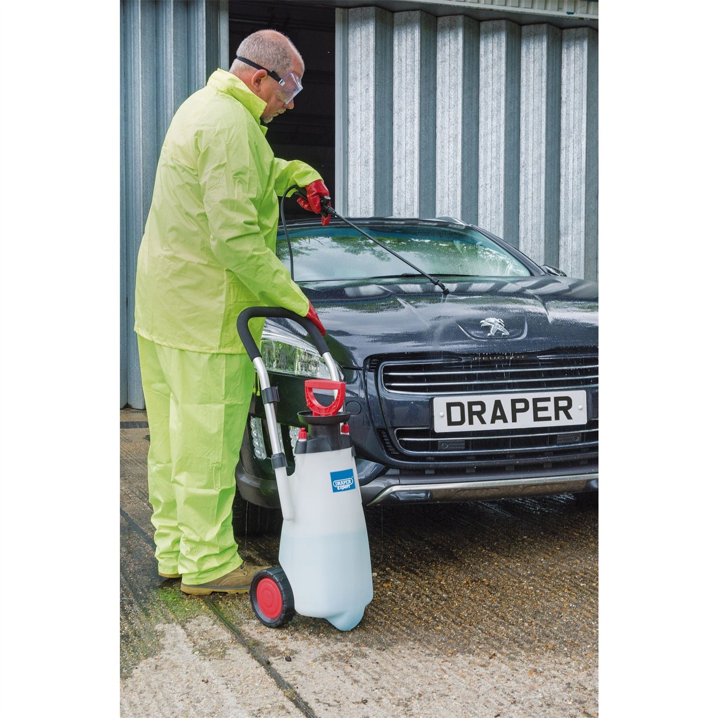 Draper Expert EPDM Trolley Pump Sprayer, 15L EWS-12-EPDM - 82583
