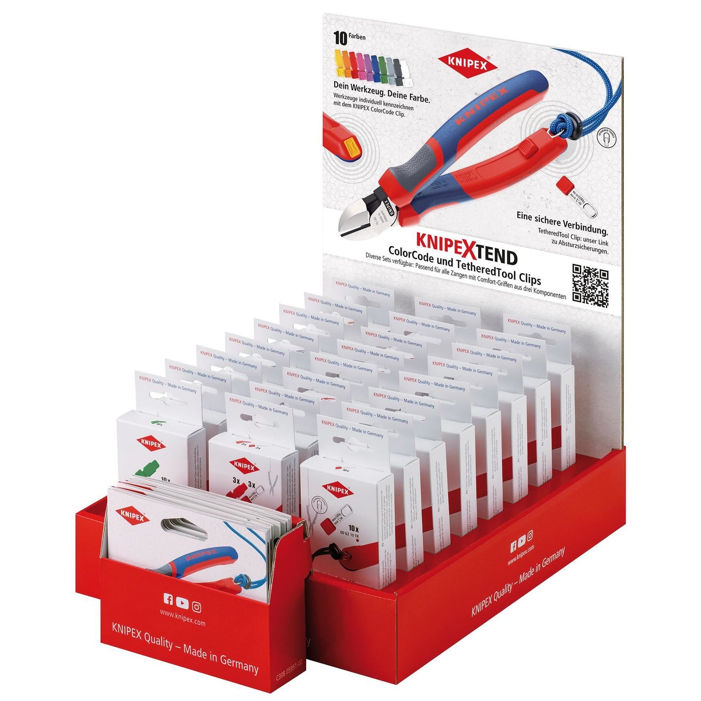 Knipex Dis.24 Parts Selection 2 350mm 00 18 01 V48 25009