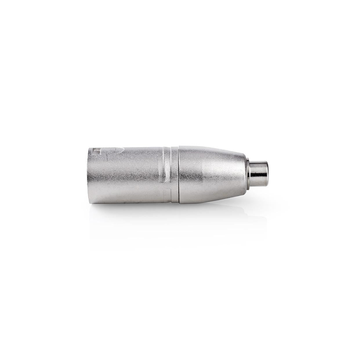 Nedis XLR Adapter XLR 3-pin Male to RCA Female 10 pieces Metal CAGP15930ME