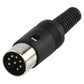 Glaxio 1x 8p DIN connector plug