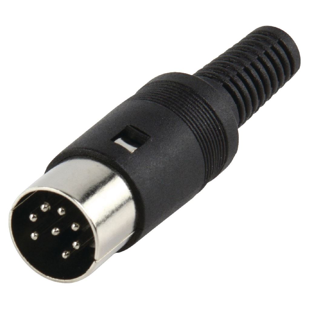 Glaxio 1x 8p DIN connector plug