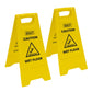 Sealey Wet Floor Signs - Pack of 2 BM120