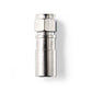 Nedis F-Connector Compression for 7.0mm Coax Cables 10 Pieces Metal