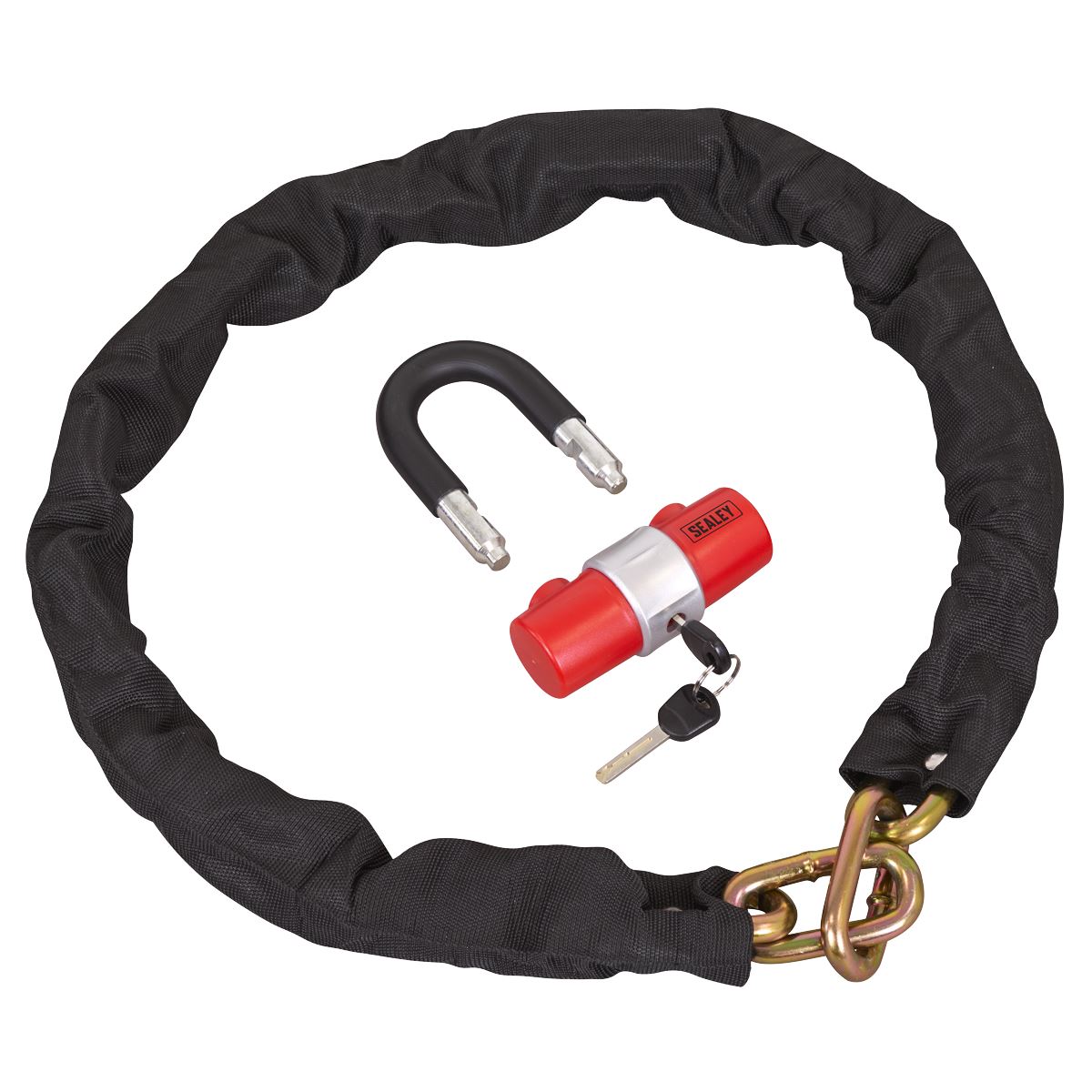 Sealey Motorcycle Chain Lock 1.2m SSCL12