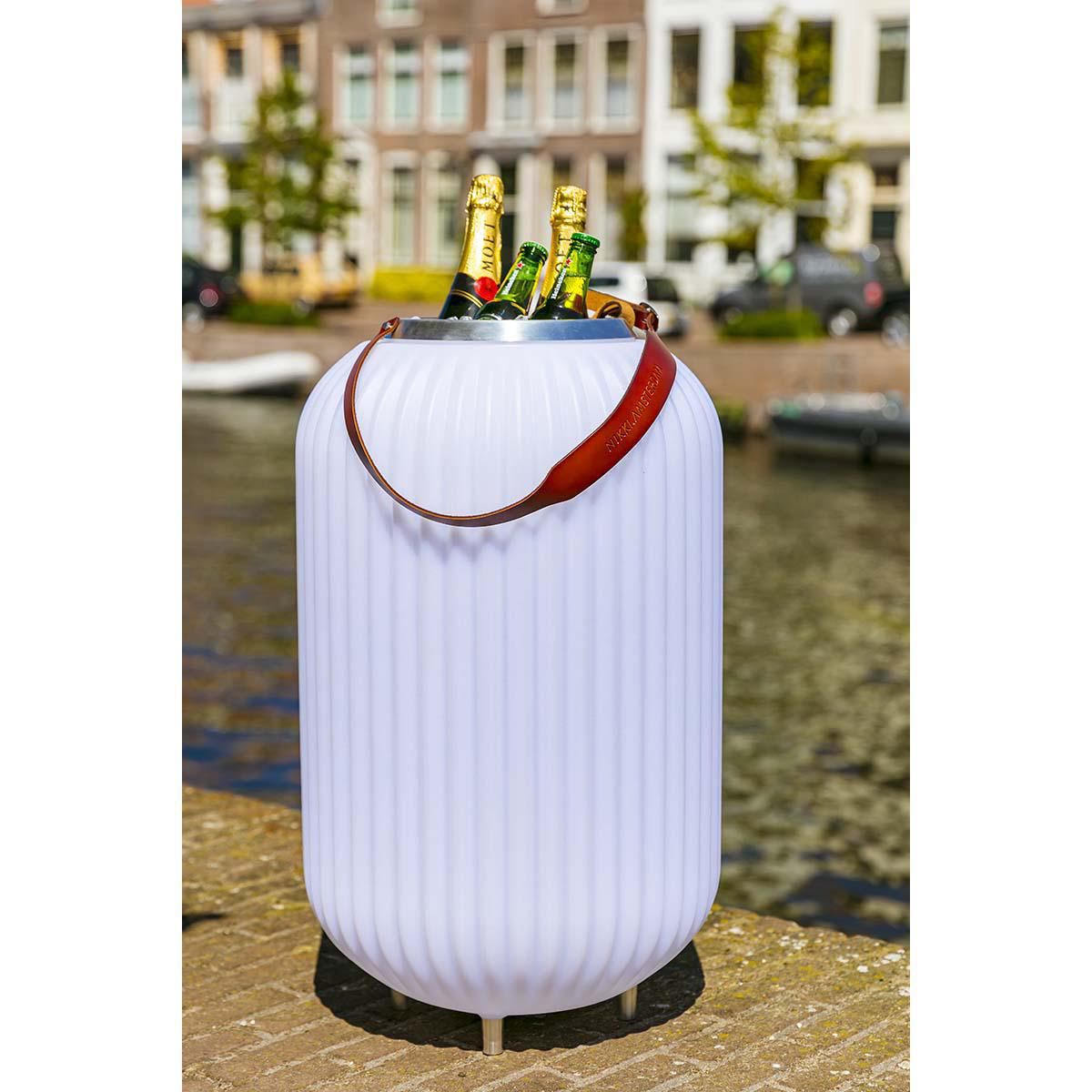 Nikki.Amsterdam The.Lampion L Bluetooth Speaker Lamp and Winecooler