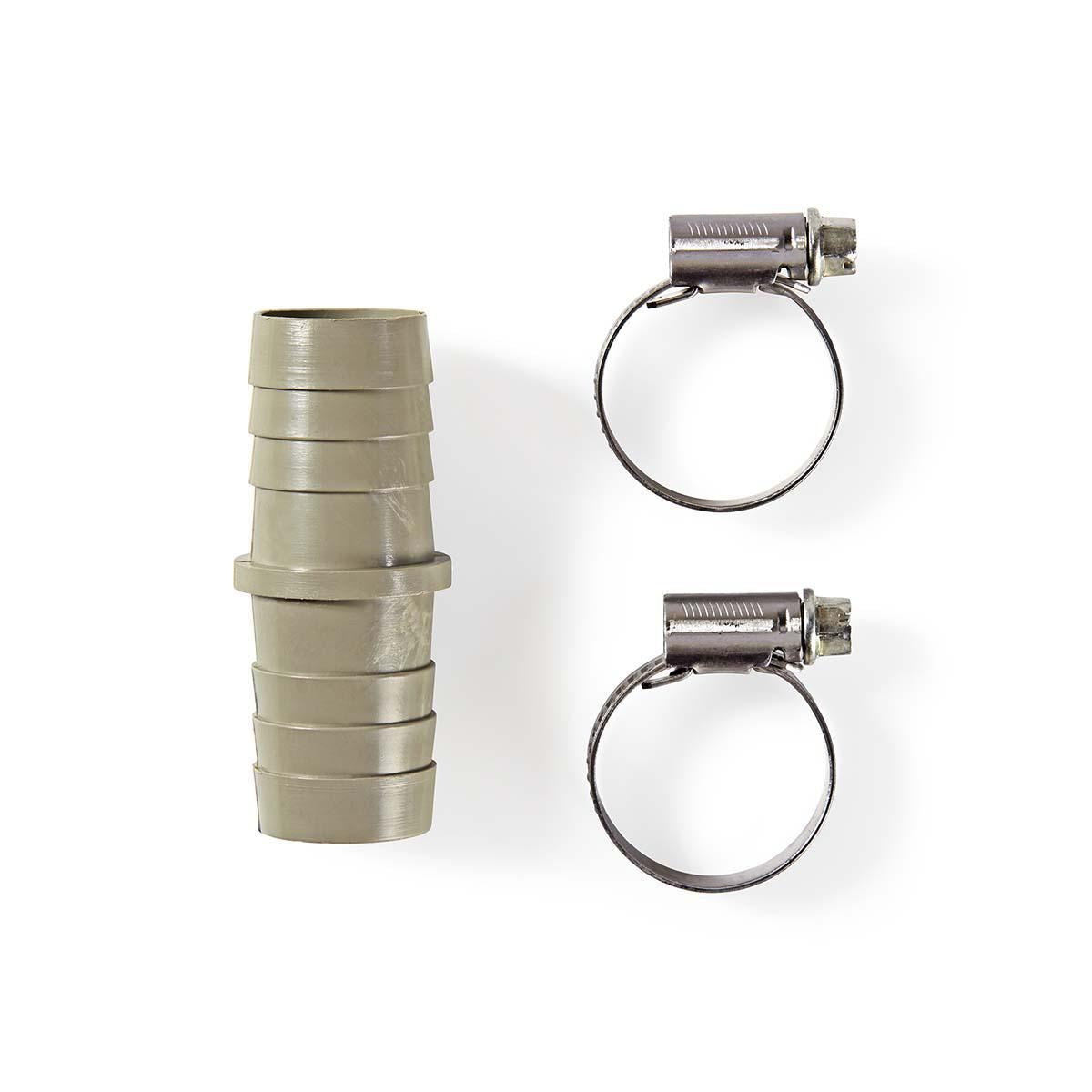 Nedis Hose Extension Piece 2 Hose Clips 19mm to 19 mm WAEP1919CL