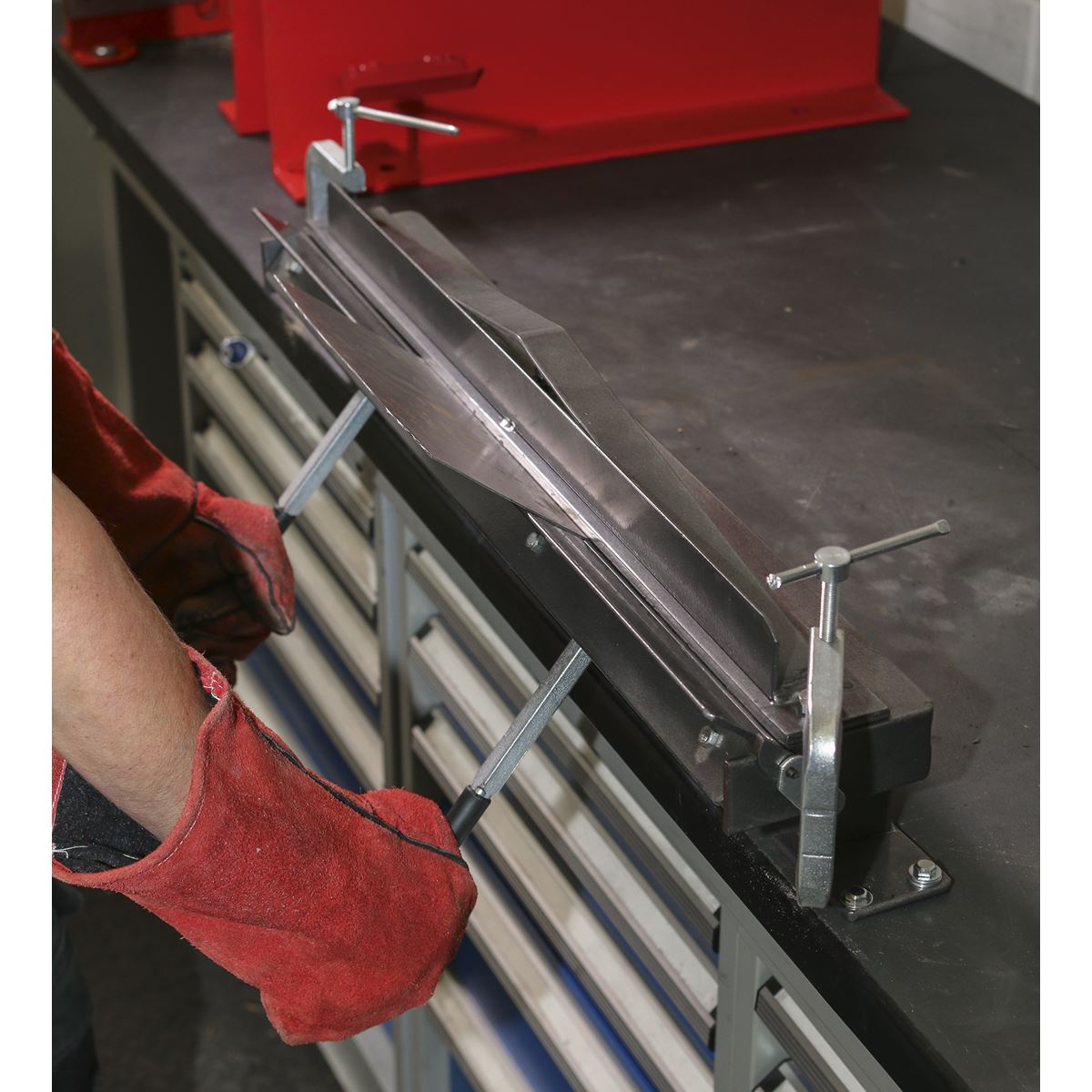 Sealey Sheet Metal Folder Vice/Bench Mounting 700mm TS01