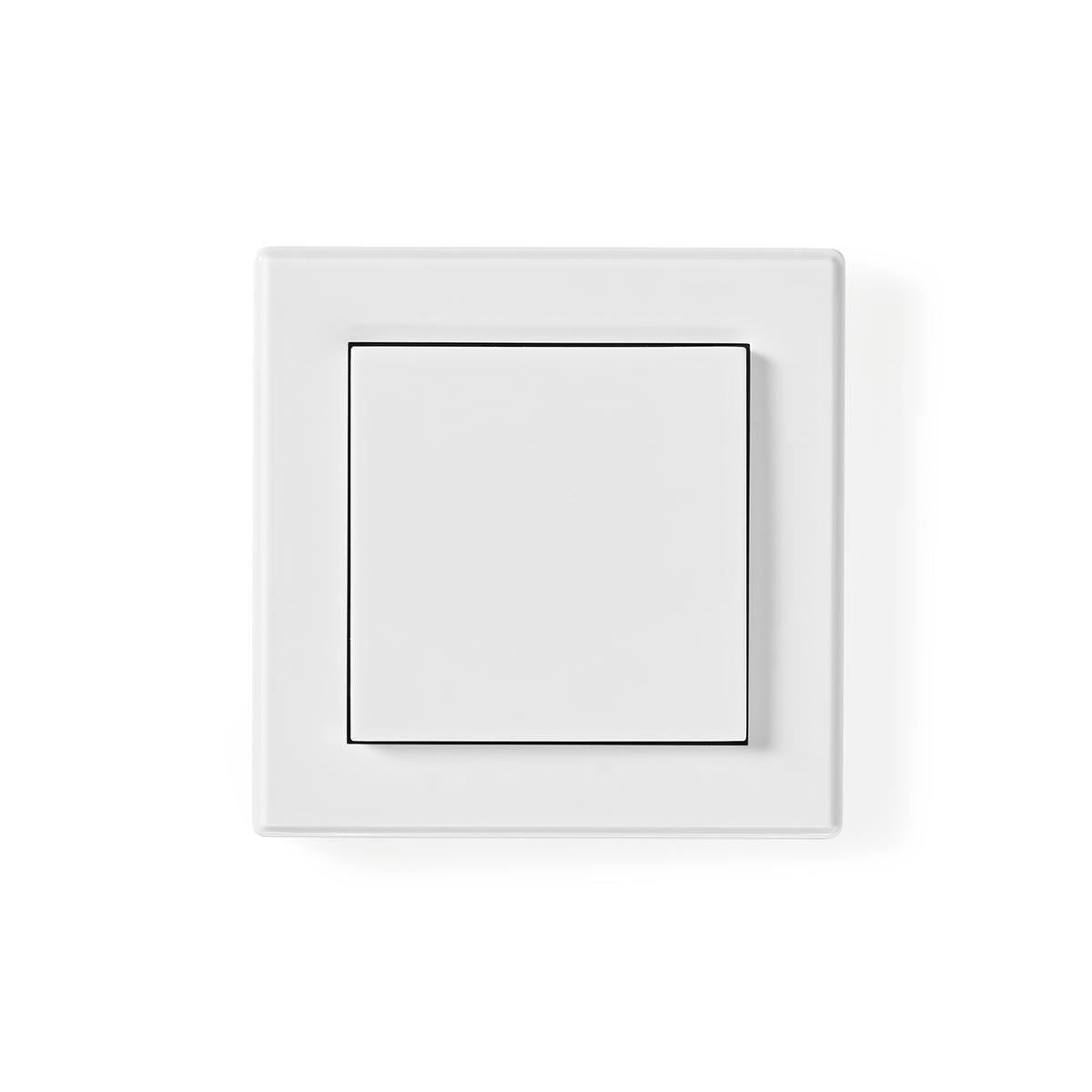 Nedis RF Wall Switch Single 433.92 MHz - Control one or multiple lights - RFWS10WT