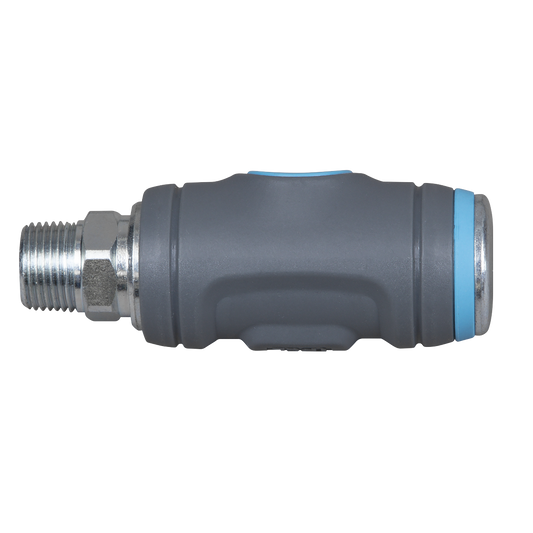 PCL Push Button Safety Coupling Body Male 3/8"BSPT AC103