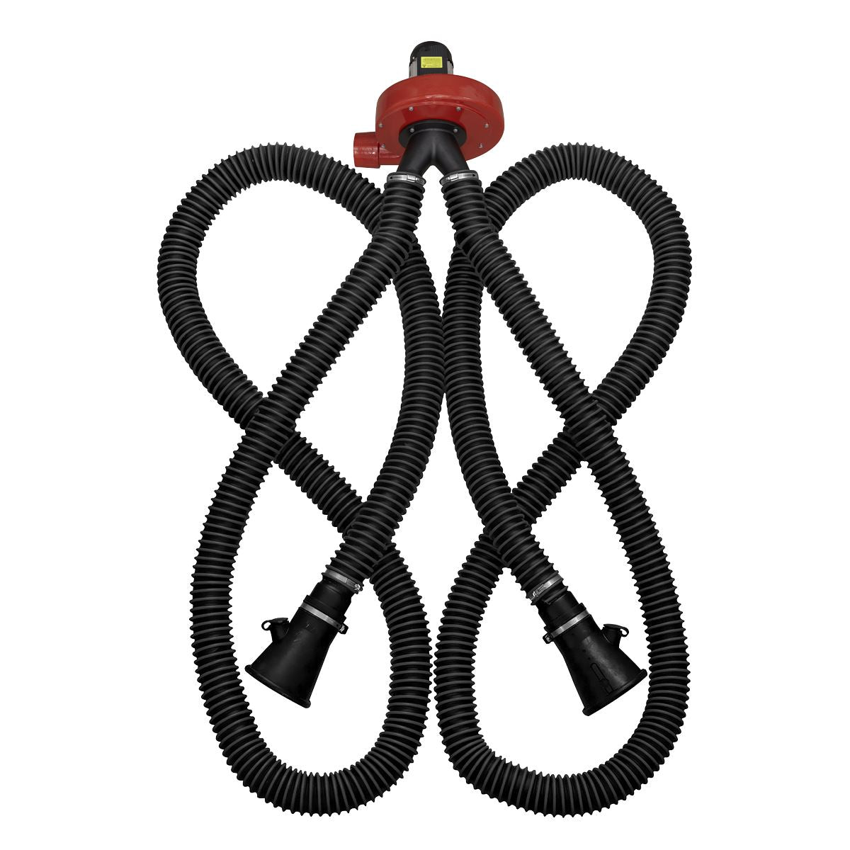 Sealey Exhaust Fume Extraction System 230V - 370W - Twin Duct EFS102