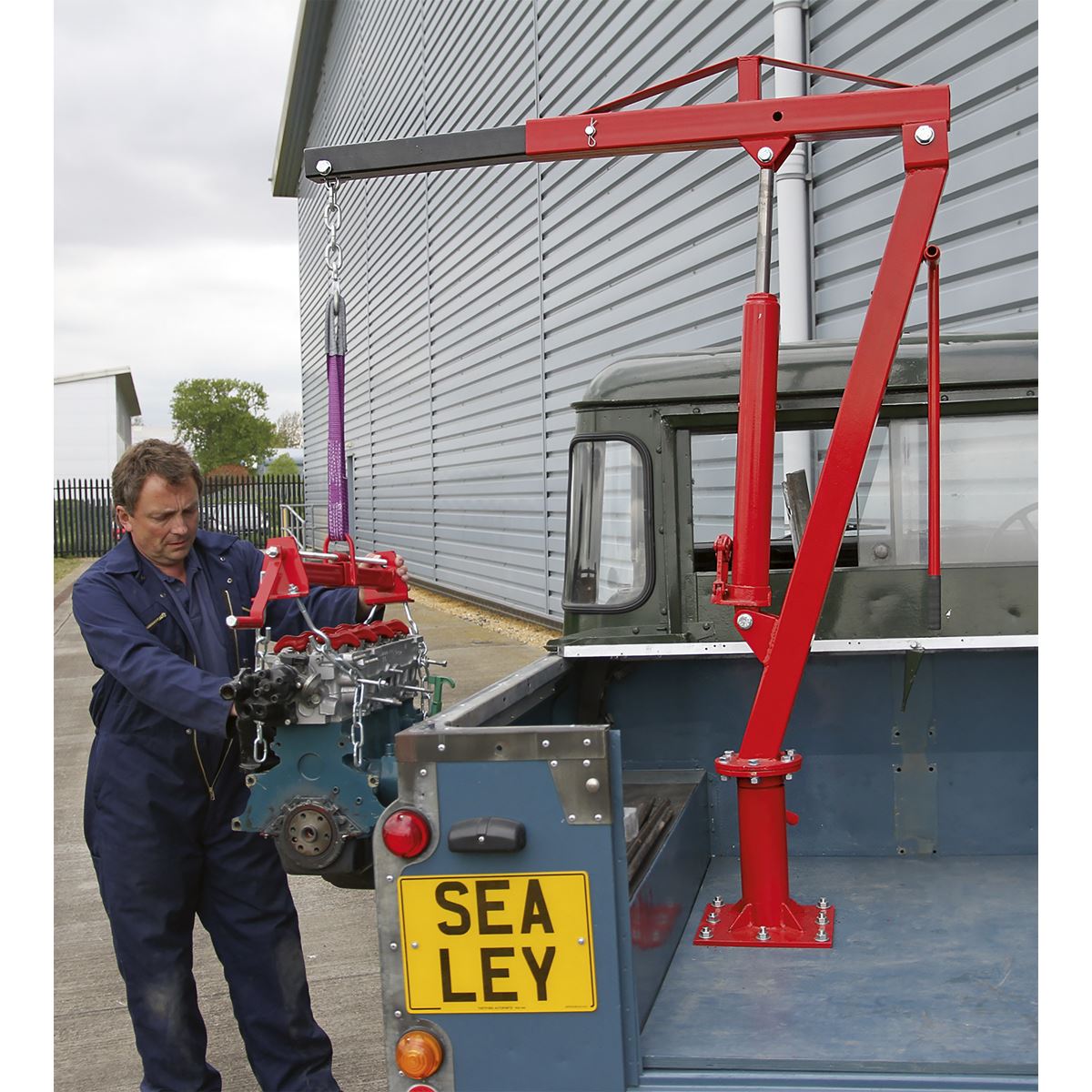 Sealey Static Mounted Crane 750kg SSC750
