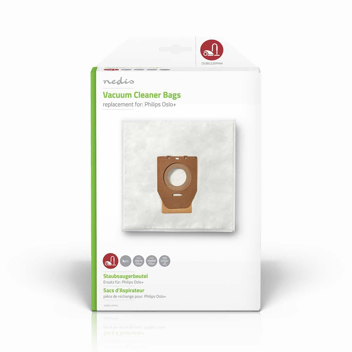 Nedis Vacuum Cleaner Bag Philips Oslo+ DUBG220PHI4