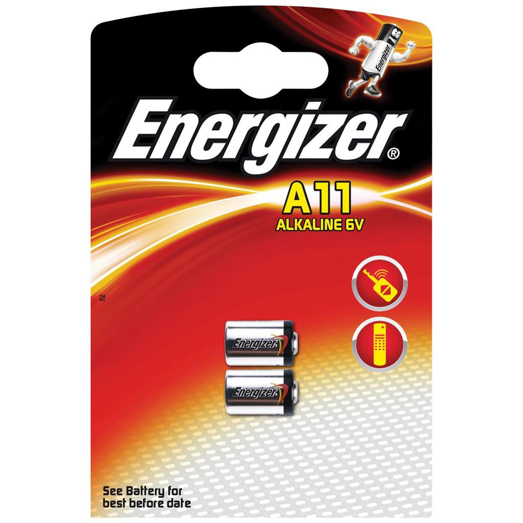 Energizer Alkaline battery A11 6V 2-blister - EN-639449