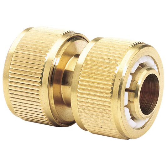 1x Draper Expert Brass 3/4" Hose Repair Connector - 36205