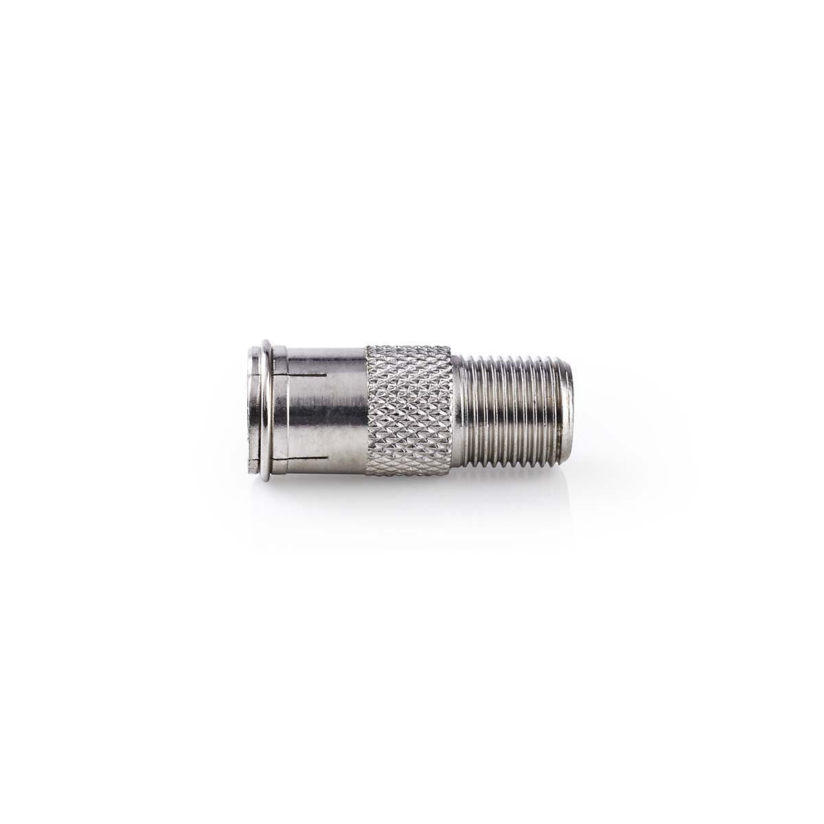 Nedis Satellite & Antenna Adapter F-quick Male to F Female 10 pieces Metal - CSGP41956ME