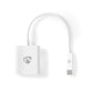 Nedis USB Type-C Adapter Cable Type-C Male to HDMI Female 0.2m (White) - CCGB64651WT02