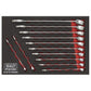 Sealey Combination Spanner Set 12pc - Metric AK63265