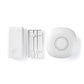 Nedis EU Wireless Doorbell Set Mains Powered 80dB Signal range 100m IP44 White - DOORBK240CWT