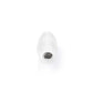 Nedis Cable Joiner for Coax Cables 10 Pieces White CSGP40980WT