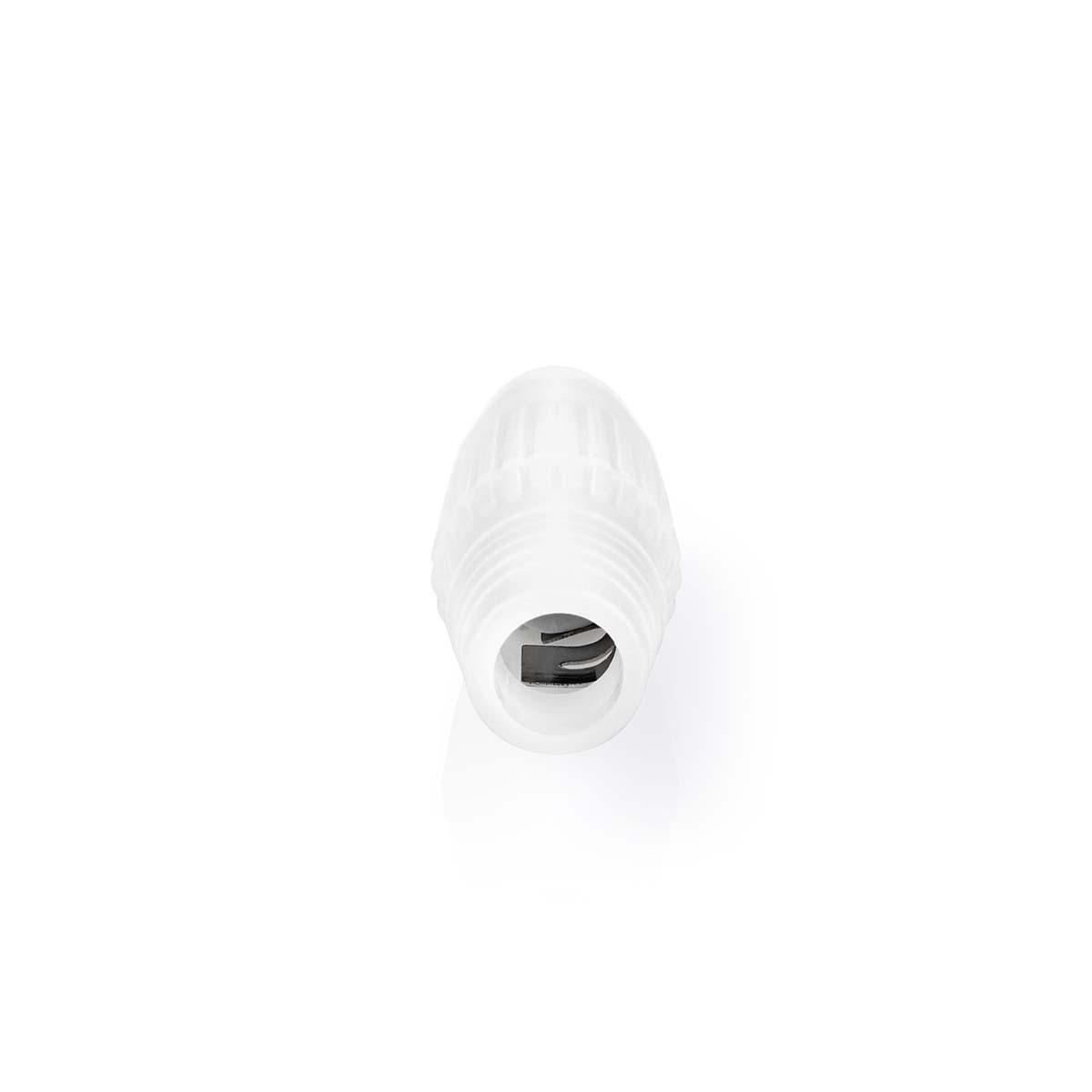 Nedis Cable Joiner for Coax Cables 10 Pieces White CSGP40980WT