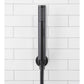 Baridi Concealed Thermostatic Shower Set, 20cm Round Head & Hand Shower - Black