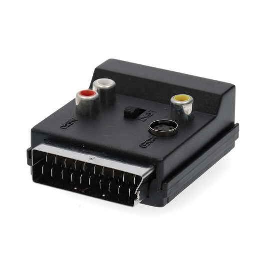 Nedis Adapter SCART Male S-Video Female/SCART Female/3x RCA Female Switchable