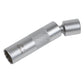 Sealey Spark Plug Socket with Universal Joint 3/8"Sq Drive 12-Point 16mm AK6571