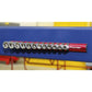 Sealey Socket Retaining Rail Magnetic 3/8"Sq Drive 12 Clips AK27083
