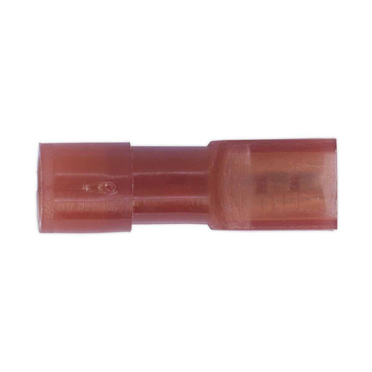 Sealey Fully Insulated Terminal 2.8mm Female Red Pack of 100 RT28