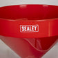Sealey Fixed Spout Funnel with Filter 300mm - Extra-Large F8