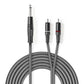 Nedis Stereo Audio Cable 6.35mm Male to 2x RCA Male 3m Grey COTH23300GY30