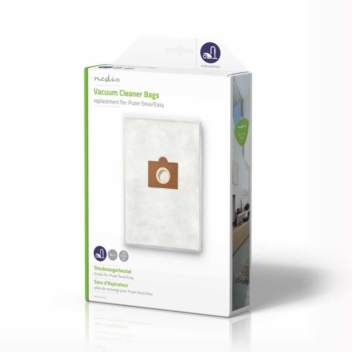 Nedis Vacuum Cleaner Bag Puzer Eeva/Easy DUBG220PUZ4