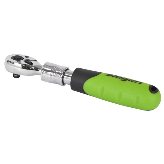 Sealey Siegen Ratchet Wrench Extendable 1/4"Sq Drive S01282