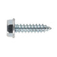 Sealey Acme Screw Washer Faced Zinc #10 x 3/4" Pack of 50 ASF103