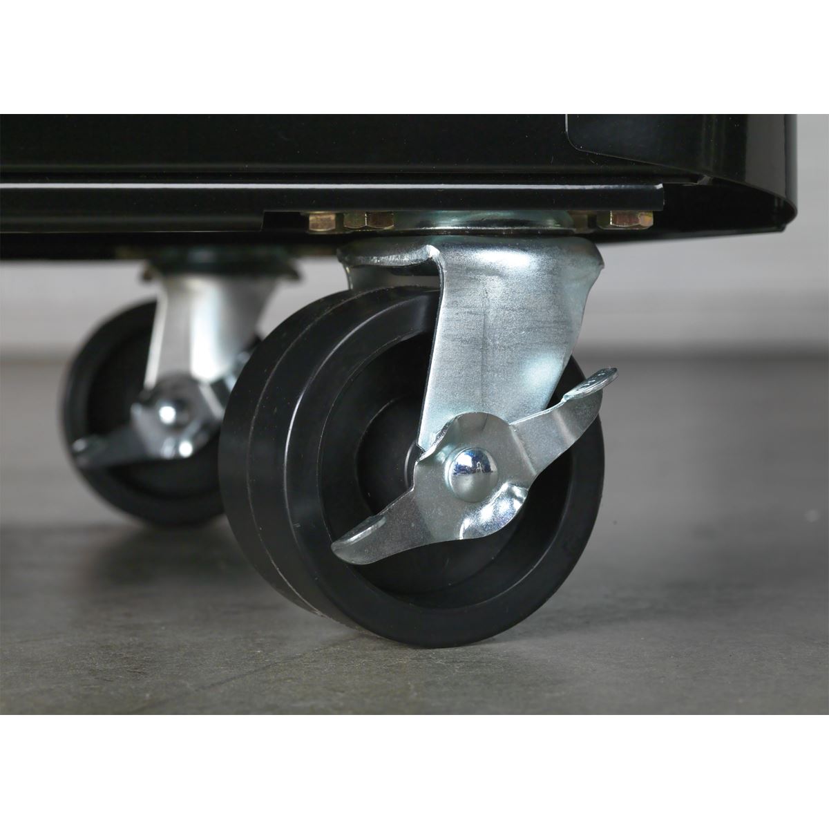 Sealey Retro Style Tool Chest Combination 10 Drawer - Black/Red AP28COMBO2BR