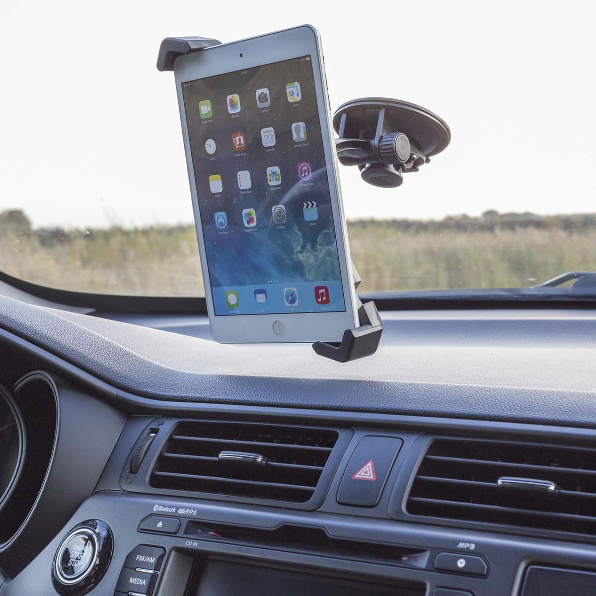 Nedis Tablet Car Mount up to 12" Window & Headrest TCMT300BK