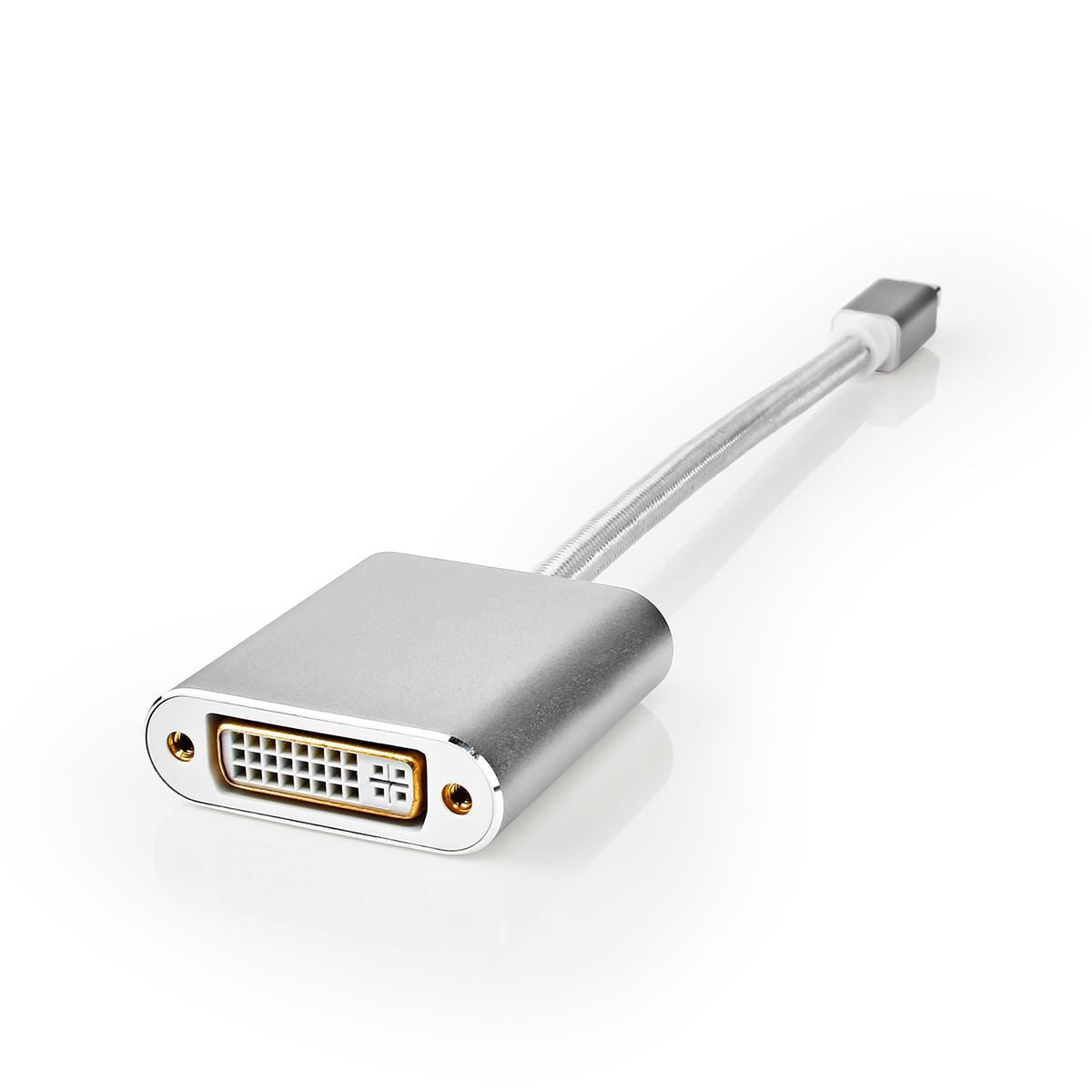 Nedis 1.2 Mini DisplayPort Male to DVI-D 24+1-Pin Female 20cm 0.2m - CCTB37750AL02