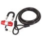 Sealey Motorcycle Cable Lock 5m SHGCL5