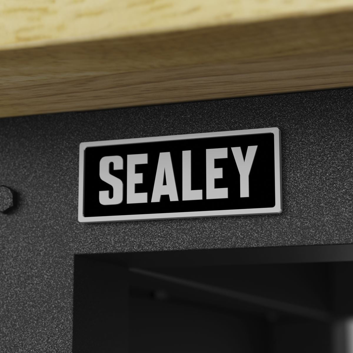 Sealey Superline Pro Modular Workbench with 3 Drawers Wooden Worktop 1525mm