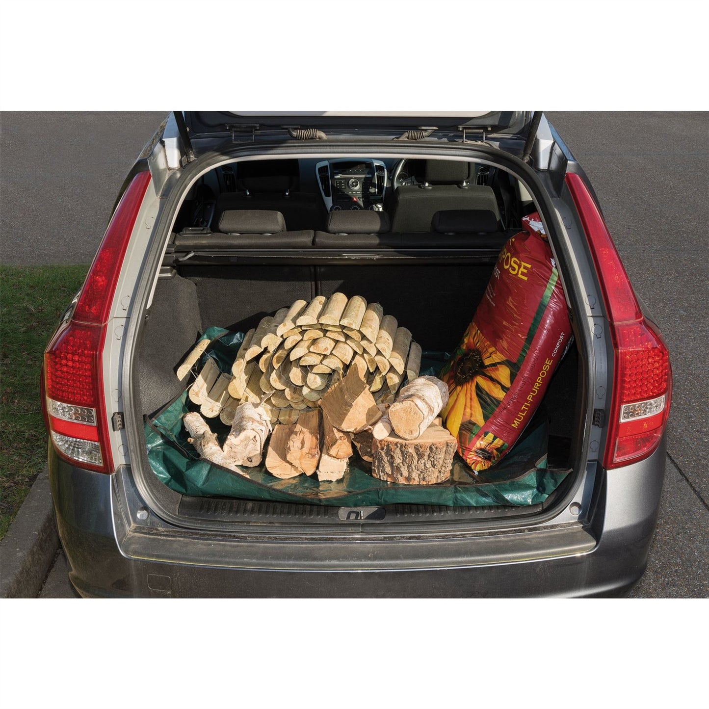 Draper 47648 Hard Wearing Car Boot Liner With Handles & Fastenings 1.25m x 1.8m
